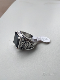 Anello argento tibetano vintage