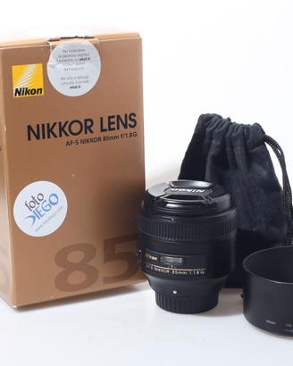 OBIETTIVO NIKON AF-S 85 MM F/1.8 G. NITAL.