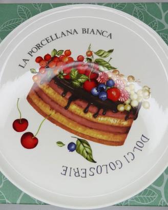 La Porcellana Bianca – Piatto Dolce  Goloserie