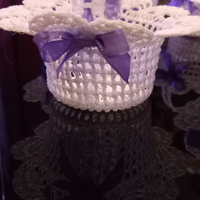 Bomboniere cestino uncinetto