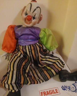 clown in porcellana vintage