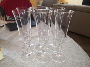 Set 6 calici Bohemia Crystal modello Angela