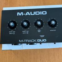 Scheda Audio M Audio M Track Duo