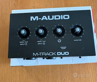 Scheda Audio M Audio M Track Duo