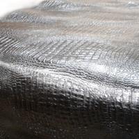 Pelle coccodrillo stampato