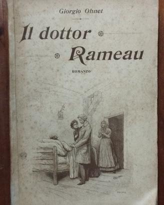 libro antico Romanzo il dottor rameau