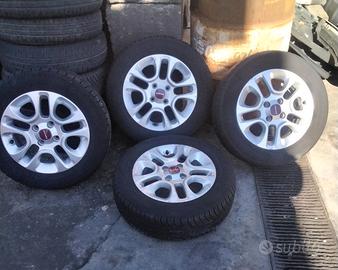 Cerchi in lega Fiat Panda R14 4 fori ORIGINALI