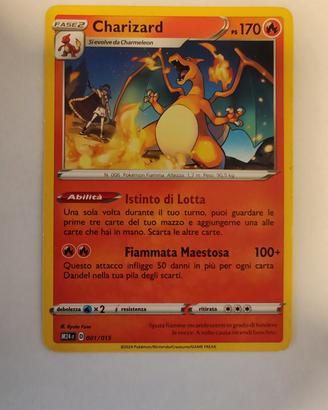 carta Pokemon charizard