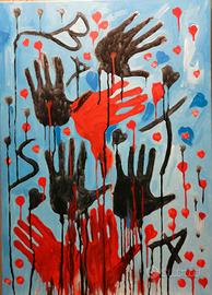 Quadro acrilici su tela 