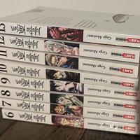 Raccolta Manga Jujutsu Kaisen volume dal 6 al 13