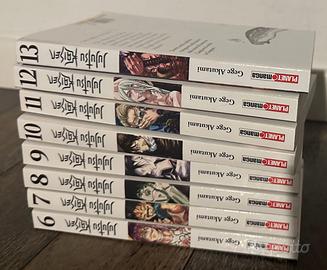 Raccolta Manga Jujutsu Kaisen volume dal 6 al 13
