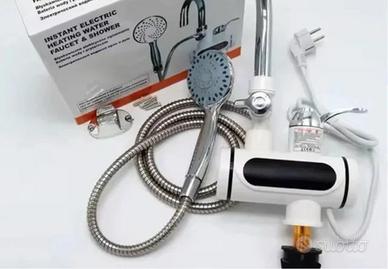 Rubinetto miscelatore elettrico con doccetta