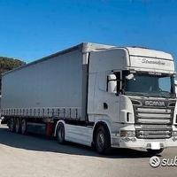 Scania r 560 + semirimorchio kogel centina 2014