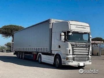 Scania r 560 + semirimorchio kogel centina 2014