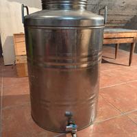 Damigiana acciaio inox 50 litri