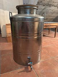 Damigiana acciaio inox 50 litri