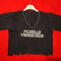 Maglietta con frange per donna Monella Vagabonda