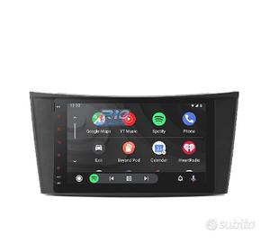 RADIO GPS ANDROID 10 PER MERCEDES CLS 05-06 E 02-0