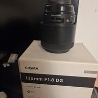 Sigma 135 1.8 canon 