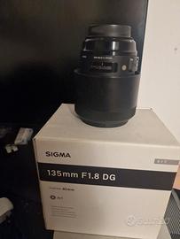 Sigma 135 1.8 canon 