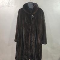 Pelliccia Visone Nero BlackGlama originale