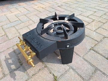 Fornellone / fornello in ghisa portatile Kemper