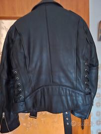 Giubbotti pelle moto donna