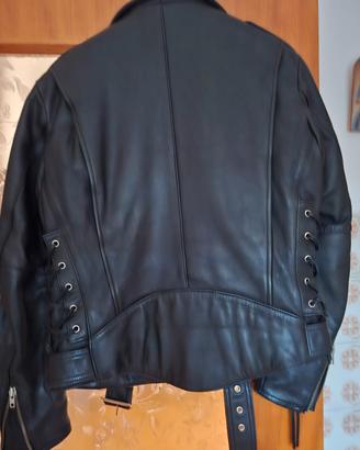 Giubbotti pelle moto donna
