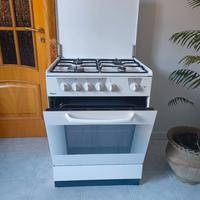 REX Cucina 4 fuochi a metano e forno elettrico