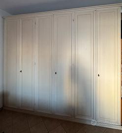 Armadio a 6 ante + 2 comodini