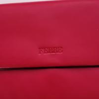 Portafoglio rosso FERRE genuine calf leather bello