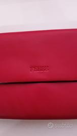 Portafoglio rosso FERRE genuine calf leather bello