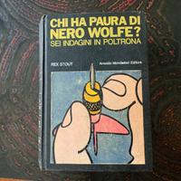 Libro chi ha paura di nero wolfe giallo 1971
