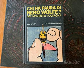 Libro chi ha paura di nero wolfe giallo 1971