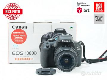 Canon EOS 1300D + EF-S 18-55 F3.5-5.6 IS II