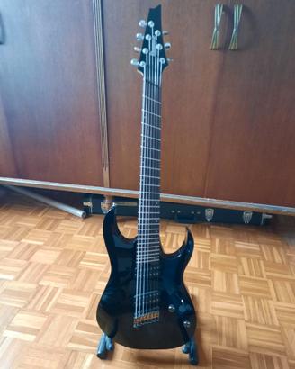 Ibanez RGMS7 7 corde fanned multiscala