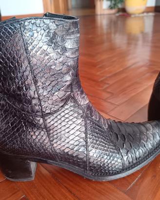 Stivaletto in Pitone Made in Italy