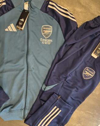 Tuta Arsenal Teal/Navy Emirates 25/26 – Taglia XL