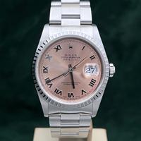 Rolex Datejust 16220 Oyster 36 mm Rosa Romani