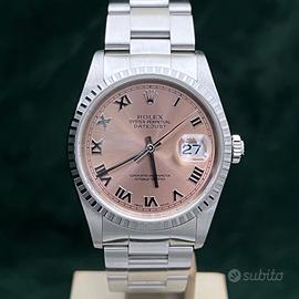 Rolex Datejust 16220 Oyster 36 mm Rosa Romani