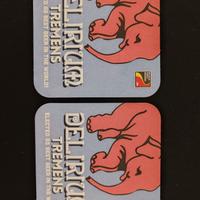 Delirium birra beer sottobicchieri coaster