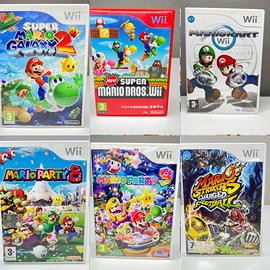 GIOCHI Nintendo Wii PAL SUPER MARIO KART WII GALAX