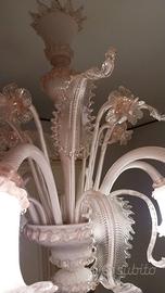 Lampadario Vetro di Murano anno 70