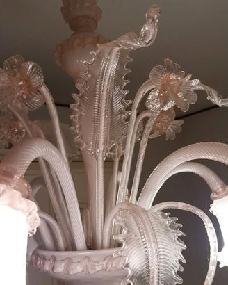 Lampadario Vetro di Murano anno 70