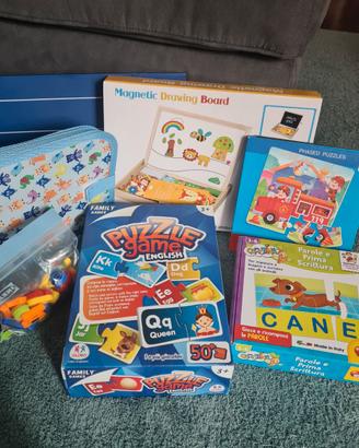 Lotto giochi bimbi 3-6 anni