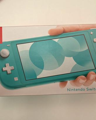 nintendo switch lite turchese