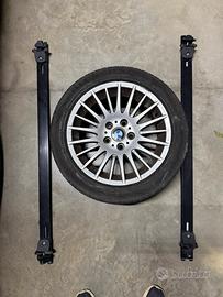 Cerchio ruota bmw in lega e porta pacchi x1 e84