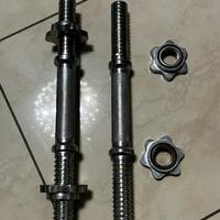 Manubri palestra acciaio inox nuovi