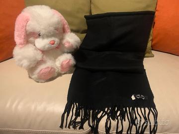 Sciarpa misto lana nera