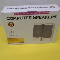 Coppia attive amplificate SP-619, stereo, ma